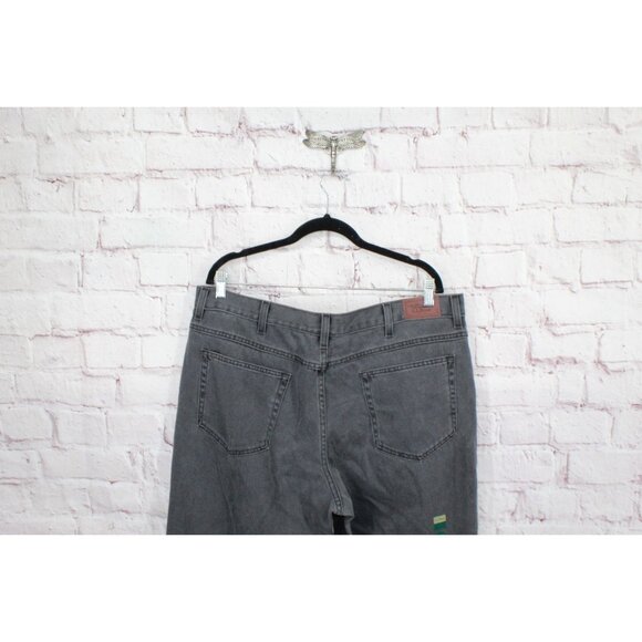 LL Bean Double L Jeans Classic Fit Straight Leg Black Size 40x29 - Picture 4 of 11